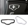For Mercedes Benz E Class W213 S213 C238 A238 2017 2020 Car Dashboard Headlight Head Light Switch Button Trim Ring Cover Sticker