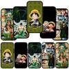 Phone Case for Samsung Galaxy S25 S24 S23 iPhone 16 15 Redmi Note 14 13 12 16E 11 Pro Max XR OPPO Moto Huawei Cute Luffy One Piece Roronoa Zoro Cover