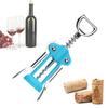 Wine Opener Alloy Wing Corkscrew Heavy Duty Corkscrew Beer Opener Multifunctional Bottle Opener for Home Kitchen Restaurant Bar