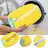 Portable Shoe Washing Bag Zipper Closure Anti-deform Reusable Anti-Tear Shoe Laundry Bag Home Supplies