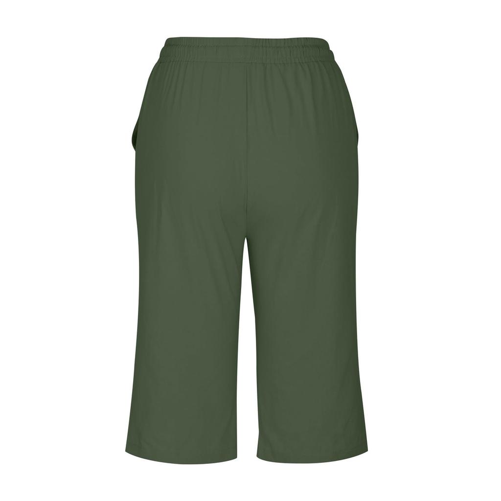 Womens Linen Shorts High Waisted Casual Shorts Drawstring Shorts With Pockets