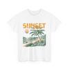 Beach Vibes T-Shirt | Summer Ocean Waves Tee | Sunset - Enjoy The Summer Shirt