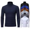 Men's Warm T-shirt Long Sleeved Warm Top Winter Sweater Warm Sports Shirt Casual Underwear High Neck Shirt Sports Top Sports Shirt