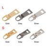 5pcs Bag Suitcase Zipper Repair Kit Detachable Zipper Pull Zipper Slider Metal Zip Metal Zipper Head