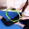 Pilates Ring Anti-slip Handle Pelvic Floor Muscle Trainer Thigh Workout Toner Elastic Resistance Band Pilates Circle Home Gym Fitness Equipment