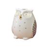 Owl Figurine, Small Animal Series, 8cm Tall X 7cm Wide, Bone China, K011/A028