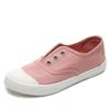 2024 Autumn New Slip-On Canvas Shoes Women White Shoes Summer Student Flat Bottom Casuals Women's Sneakers