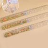 Multifunctional Capybara Folding Ruler 30CM Measuring Ruler High Quality Straight Ruler  Boys/Girls