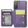 For Samsung Galaxy S21+ 5G Case Leather Mobile Cover with Detachable Magnetic Card Bag