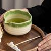 Ceramic Matcha Bowl with Spout for Mixing Decoration Traditional Tea Making Porcelain