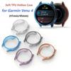 TPU Protective Case for Garmin Venu 4 Smart Watch Band Clear Soft Silicone Bumper Venu4 41mm 45mm Protector Shell Accessoies
