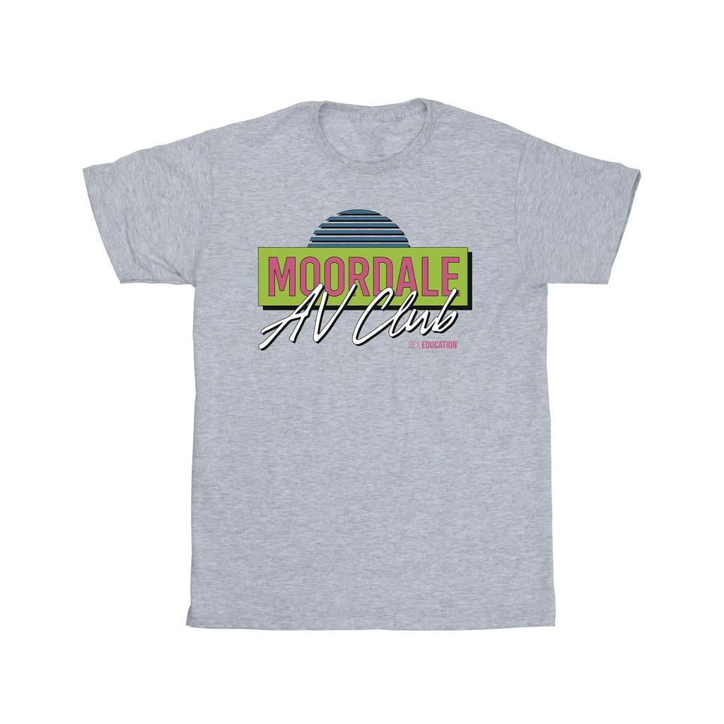 Netflix Mens Sex Education Moordale Av Club T-Shirt