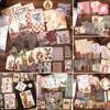 29 Pcs/set Vintage Scrapbooking Diy Stickers Pack Decorative Retro Natural Collection Diary Journal Washi Paper Sticker for Art
