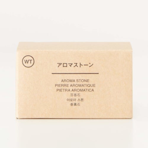 MUJI Aroma Stone with Plate/white Diameter 65 X 30mm 02868284