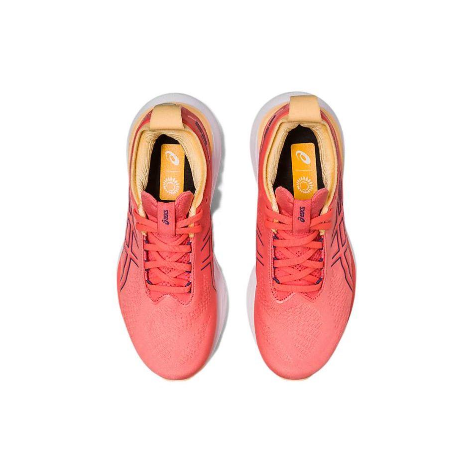 Asics Gel Nimbus 25 Papaya Dusty Purple Women Sneakers Orange 1012B356-700