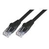 MCL Cordon De Brassage - RJ45 CAT 6 U/UTP - 5 M - Noir