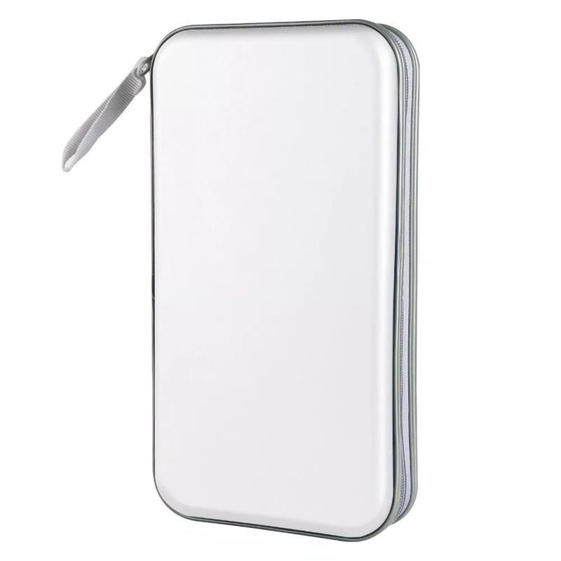 80Sheets Cd Dvd Carry Case Cover Disc Storage Holder Cd Sleeve Wallet Album Hard Box Plastic Pack Disc Dvd Disc Pack
