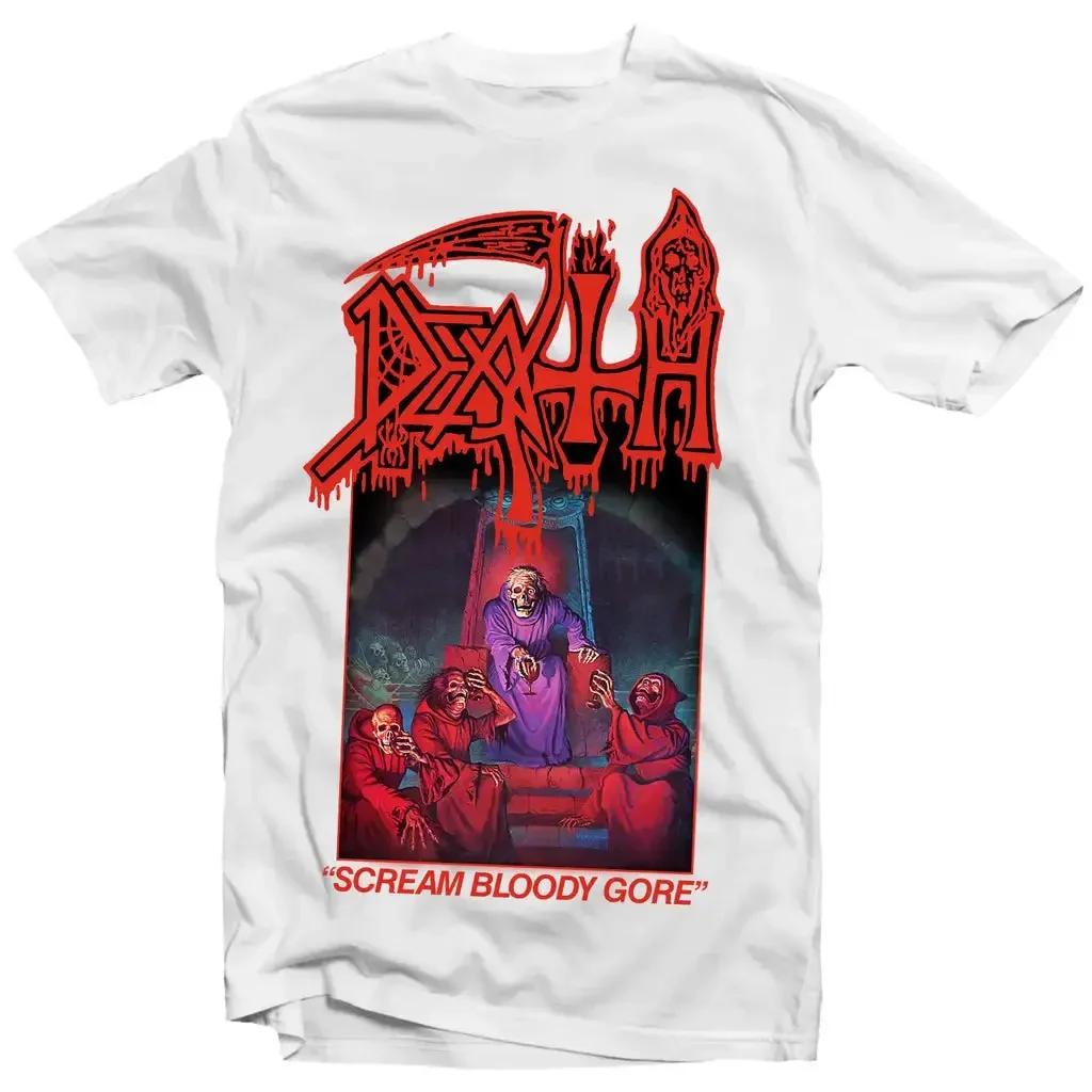 Humorous The Representative Band of Death Metal T-Shirt Men Women Summer Cotton Band T Shirt Death Metal Short Sleeve Tee Tops
