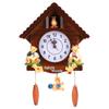 Cuckoo Clock Tree House Wall Clock Art Vintage Decoration for Home