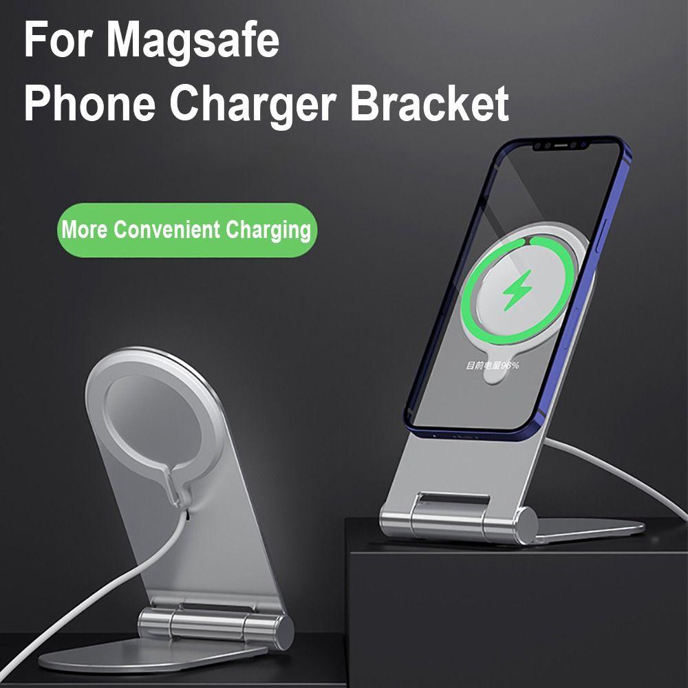 Aluminium Alloy for MagSafe Charger Stand Tablet Bracket for iPhone 15/14/13/12 Plus Pro Max