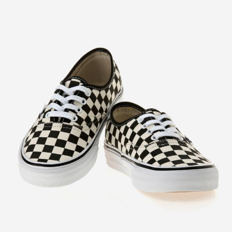 Vans Authentic   Golden Coast Black White Checker Vn 0w4ndi0   Golden Coast  Black White Checker