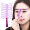 Female Makeup Tool Eyebrow Template 8 Pcs