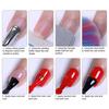 MAYJAM 6 Pcs/set 8ml Nail Varnish Kit Jelly Series Nail Art Gel Long Lasting Soak Off Varnish Gel Women Fashion Nail Art Decoration UV Gel Polish