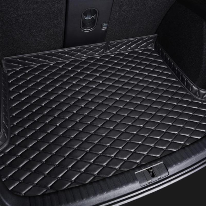 PU Leather Custom Car Trunk Mats for Nissan Gt-R X-Trail Quest Patrol Cefiro Interior Details Car Accessories Carpet All Models