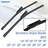 2PCS Car Front Windshield Wiper Blades Universal LN Citroen Dacia FIAT Lada Mini Peugeot Renault Skoda Subaru