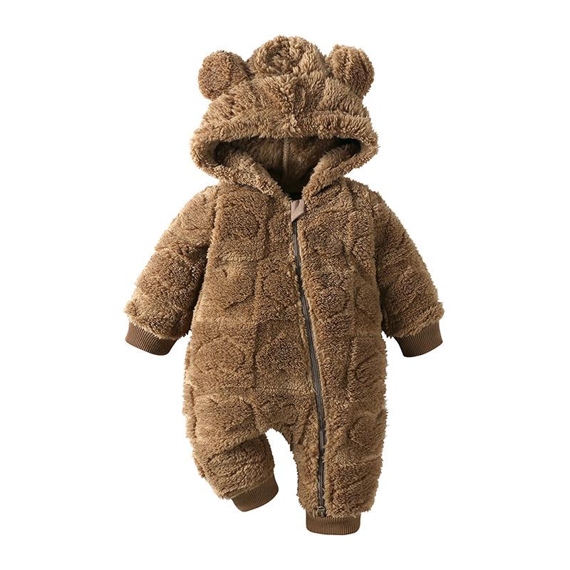 YUBAOBEI Baby Winter Costume Boys Girls Newborn Rompers For Baby Jumpsuit Infant Clothing