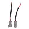 1 Pair 3 Pin DT Connectors Waterproofing Automotive Electrical Connector Wiring Harness for Car Trucks Boats LED Work