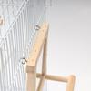 Wooden Bird Perch Natural Wood Bird Perch Stand Parrots Platform Cage Accessories Branches Perch Rod Stand