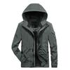 Spring New Men's Jacket Korean Version of Casual Hooded Large Size Loose Jacket