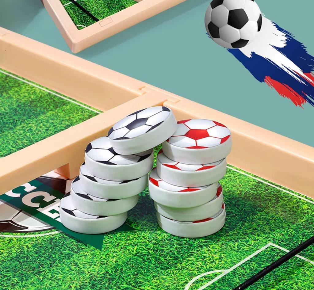 Boys' Tabletop Billiard and Soccer Game Set