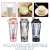 DL Electric USB Shake Bottle Rechargeable  Milk Coffee Blender Kettle Fitness Vortex Protein Shaker  Sports Fitness Shaker Cup Protein Shaker Mixer