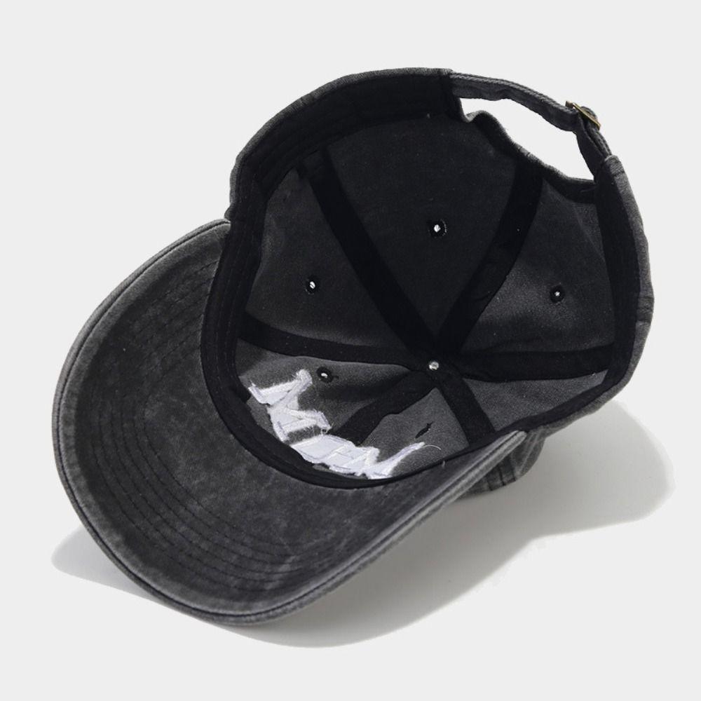 Vintage DAD MOM Embroidery Baseball Caps Adjustable Baseball Hats Men Women Distressed Faded Cap