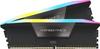 Corsair DDR5-6000MHz Desktop PC Memory VENGEANCE RGB DDR5 Series (PC5-48000) Intel XMP Memory Kit 32GB Black [16GB X 2] CMH32GX5M2E6000C36