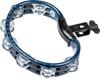 MEINL Percussion Tambourine Traditional ABS Tambourine Aluminum Jingles Blue TMT2A-B []