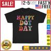 Happy Dot Day International Dot Day Colorful Dot Vintage T Shirt Men Women NEW