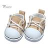 1 Pair Doll Shoes Mini Lace-Up Canvas Sneakers for 17cm Dolls Fingerboard Mini Finger Shoes Toy Accessory Realistic Design Creative Gift