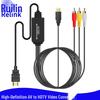 AV To HDMI Converter Cable - RCA To HDMI for TV and Projector