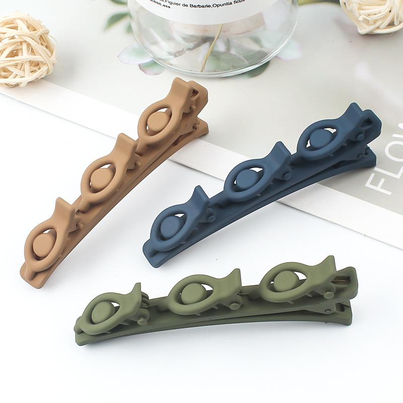 Double Layer Hair Braiding Hairpin Broken Hair Clip Women Girl Bangs Hairpin Korean Fixed Hair Clip Lazy Hair Style Accessories