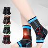 Ankle Brace Sprained Ankle Compression Sleeve Adjustable Foot Wrap Support for Plantar Fasciitis Relief Tendonitis Arthritis