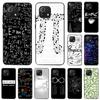 For Xiaomi 11 Lite 5G Physics Science Mathematics Formula Phone Case Cover For Mi 11 Ultra 11i 11x 11T 10 10T Note 10 Pro 9 SE
