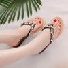 Women's Slippers and Ladies Sandals Rhenstone Shoes Crystals Jewels Slip-resistant Slides H Sandal New Fashion Wholesale Non 39