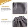 Velvet Bag for Jewellery Travel Toiletry Carry Pouch Hair Dryer Pouch Hair Dryer Drawstring Bag