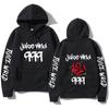 2025 Juice WRLD Unisex Hoodies 999 Print Pullover Hooded Music Rapper Hip Hop Joggers Singer Fleece Sweatshirt for Fans Unisex Tops
