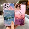 Painted Pattern Soft Rubber Full Cover Camera Protection Shockproof Phone Case for iPhone Samsung Huawei Honor Xiaomi Redmi OPPO Realme Vivo