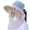 Breathable Bucket Hat Face Neck Protection Fisherman Hat New Sunscreen Hat  Outdoor Sports