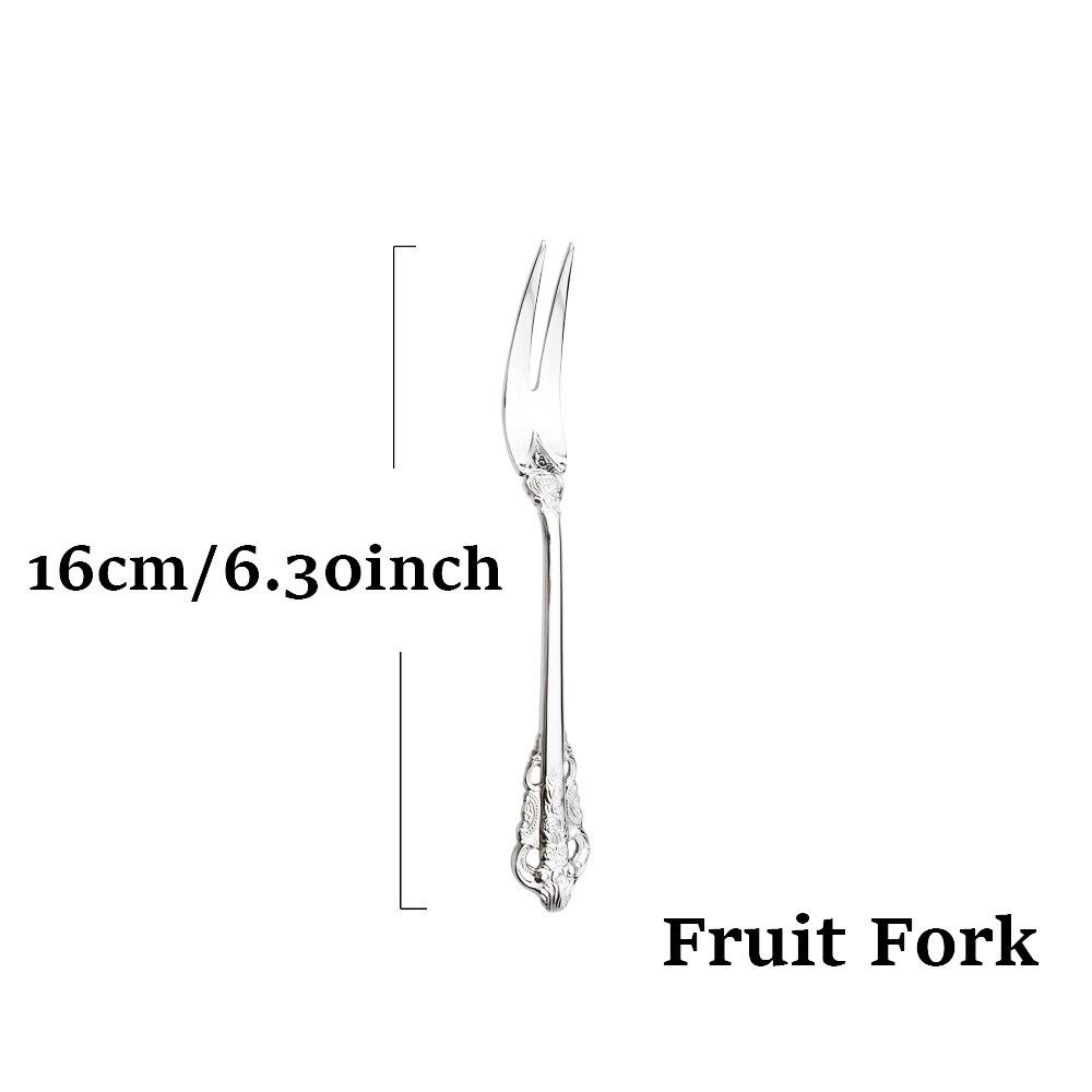 Gold Dinnerware Vintage Tableware 18/10 Silverware Stainless Steel Flatware Dinner Knife Fork Spoon Wedding Xmas Western Cutlery